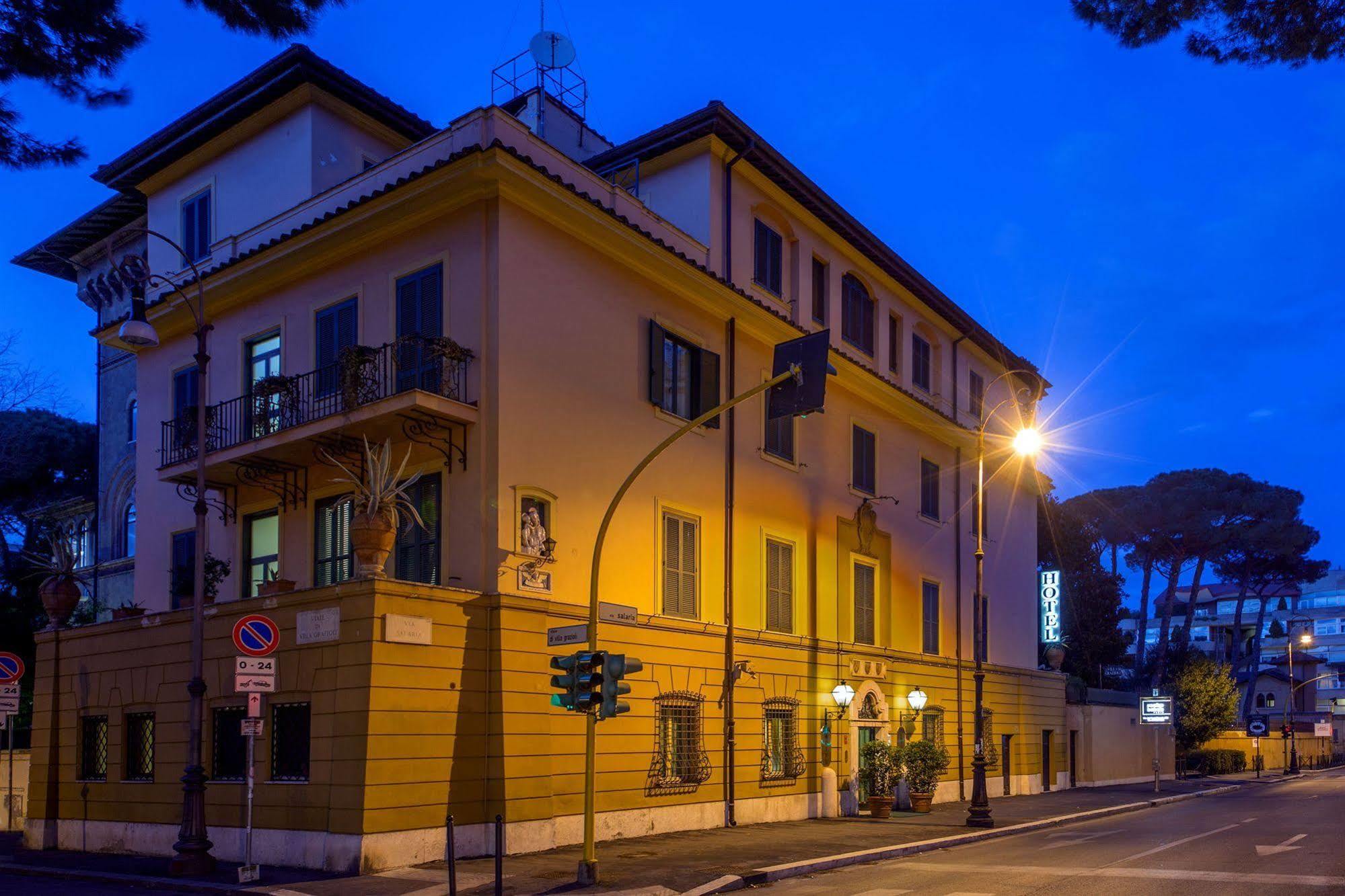 Hotel Villa Grazioli Řím Exteriér fotografie